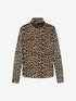 Leopard mesh turtle neck | Hummus