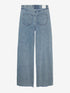 Jeans loose met snapbuttons | Blue
