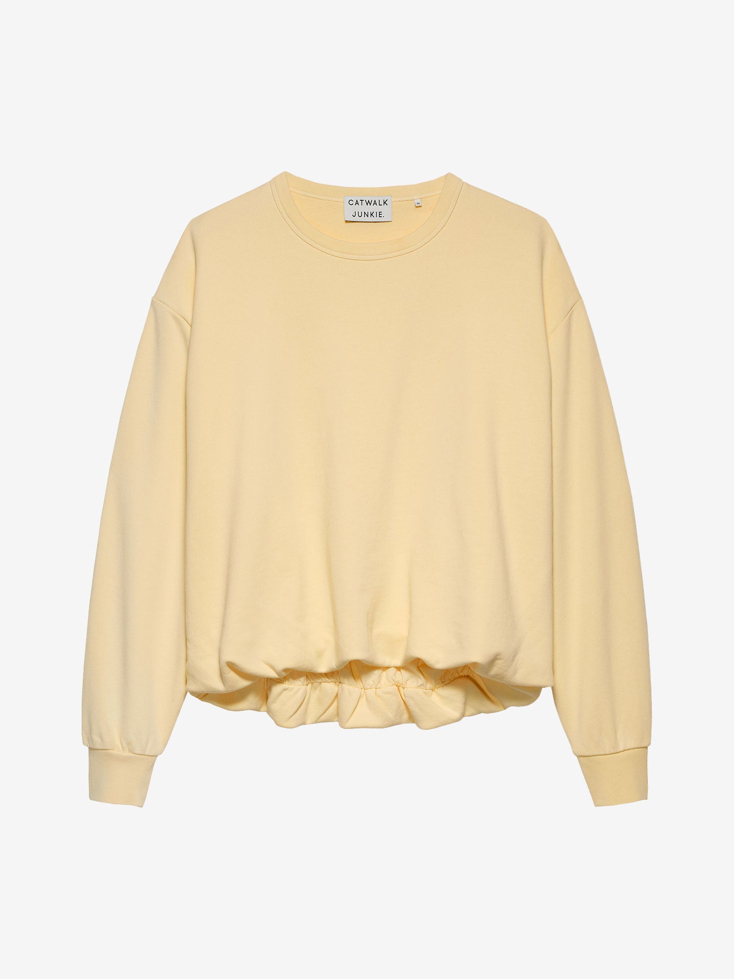 Sweater met tuck in effect | Banana Crepe