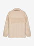 Jacket with fringes | Cement