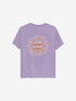 Tshirt met graphic | Purple Sky