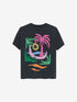 Tshirt met graphic | Dark Grey