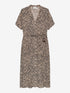 Jurk met leopard dessin | Sesame