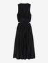 Jurk met rug detail | Black