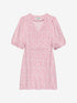 Jacquard dress | Pink