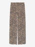 Pull on leopard trousers | Sesame