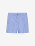 Shorts met streep dessin | Blue