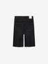 Loose fit jorts | Washed Black