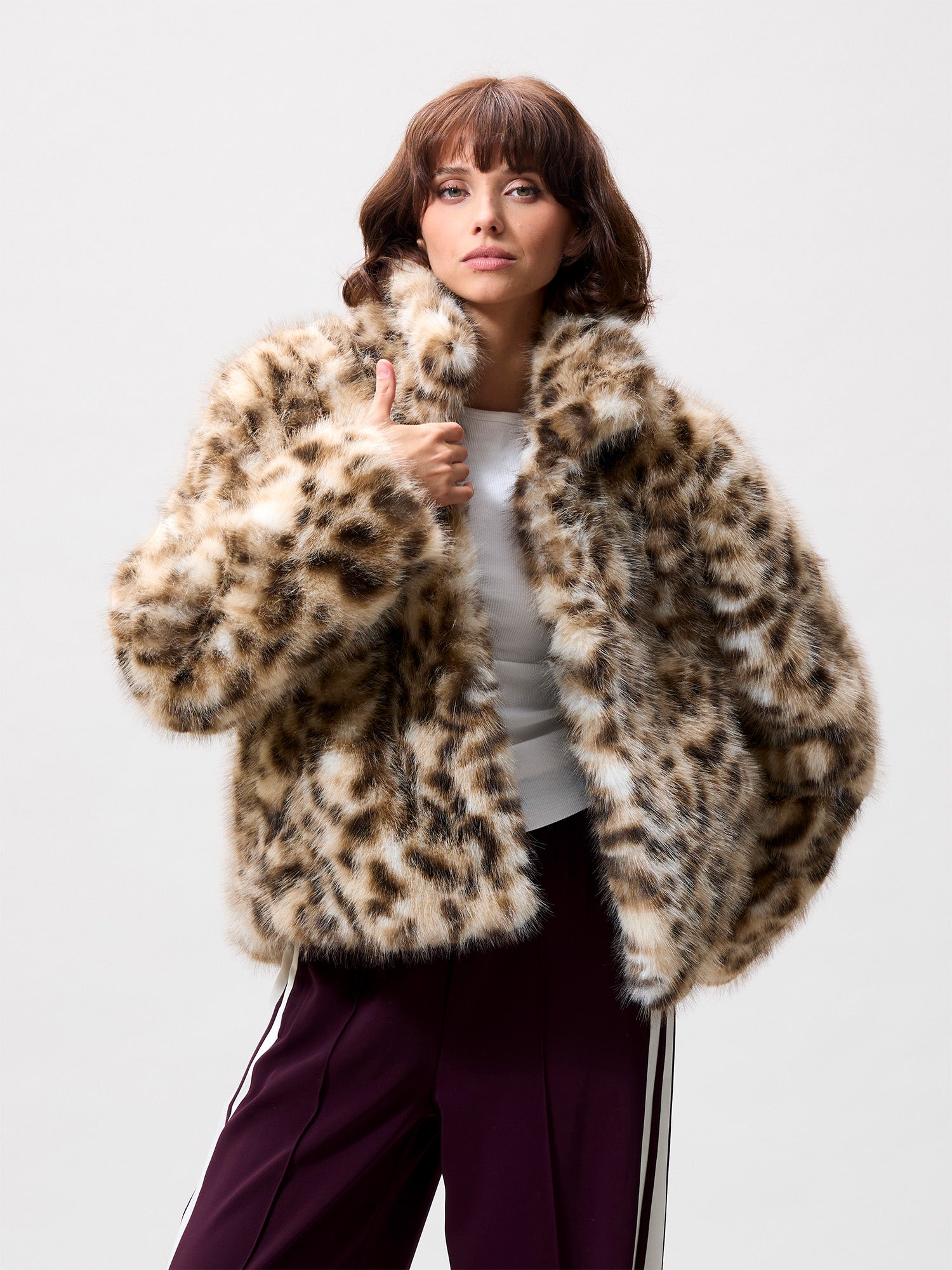 Leopard fur jacket | Fake Fur – Catwalk Junkie