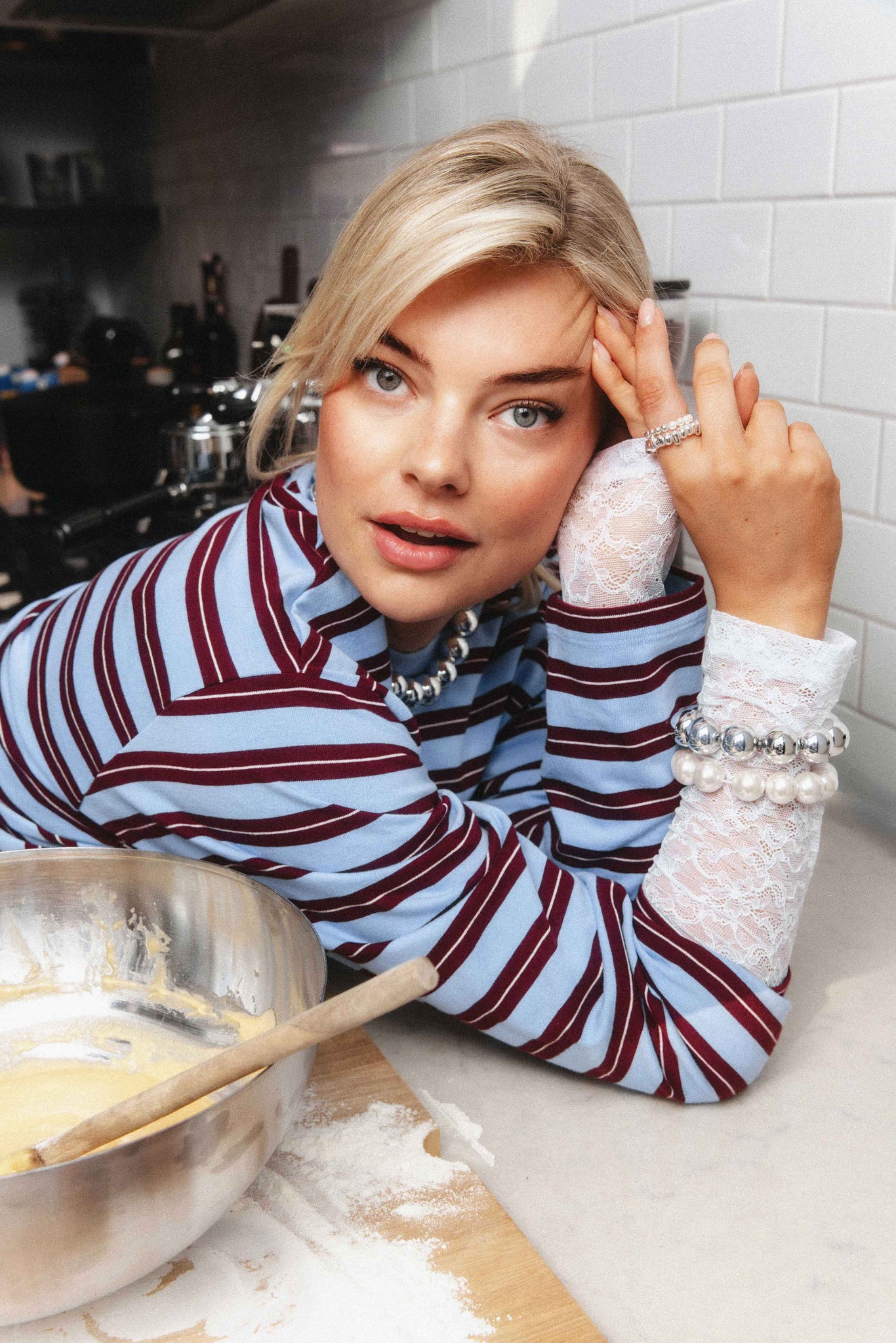 Moonlight pearl bracelet | Pearl