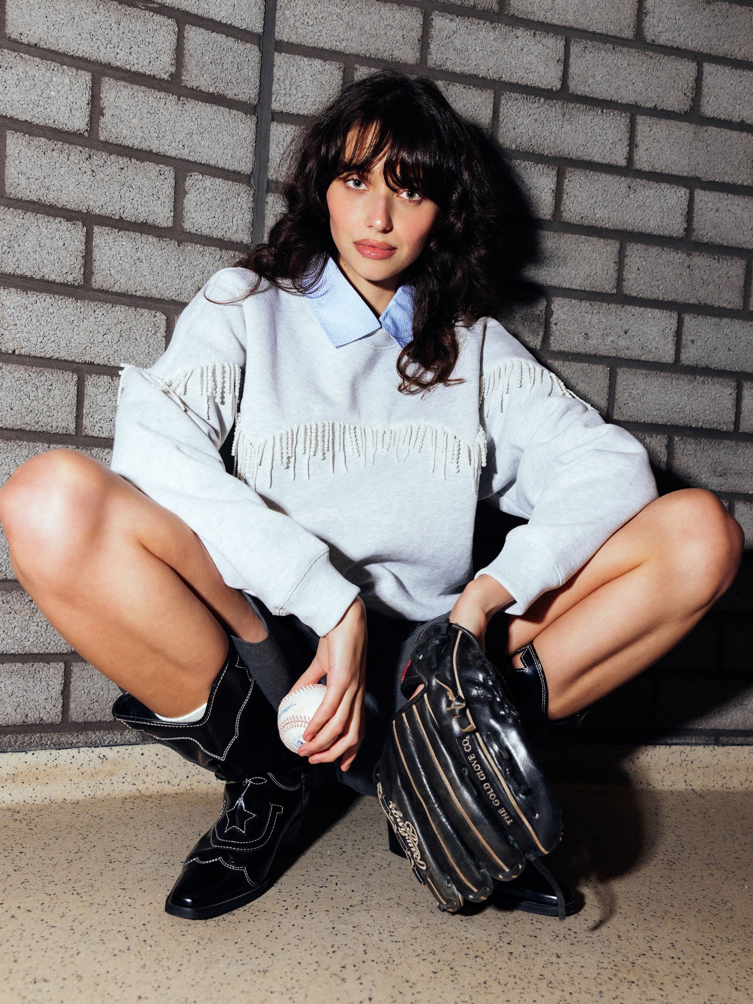 Sweater Marla - Grijs Melee main image 1