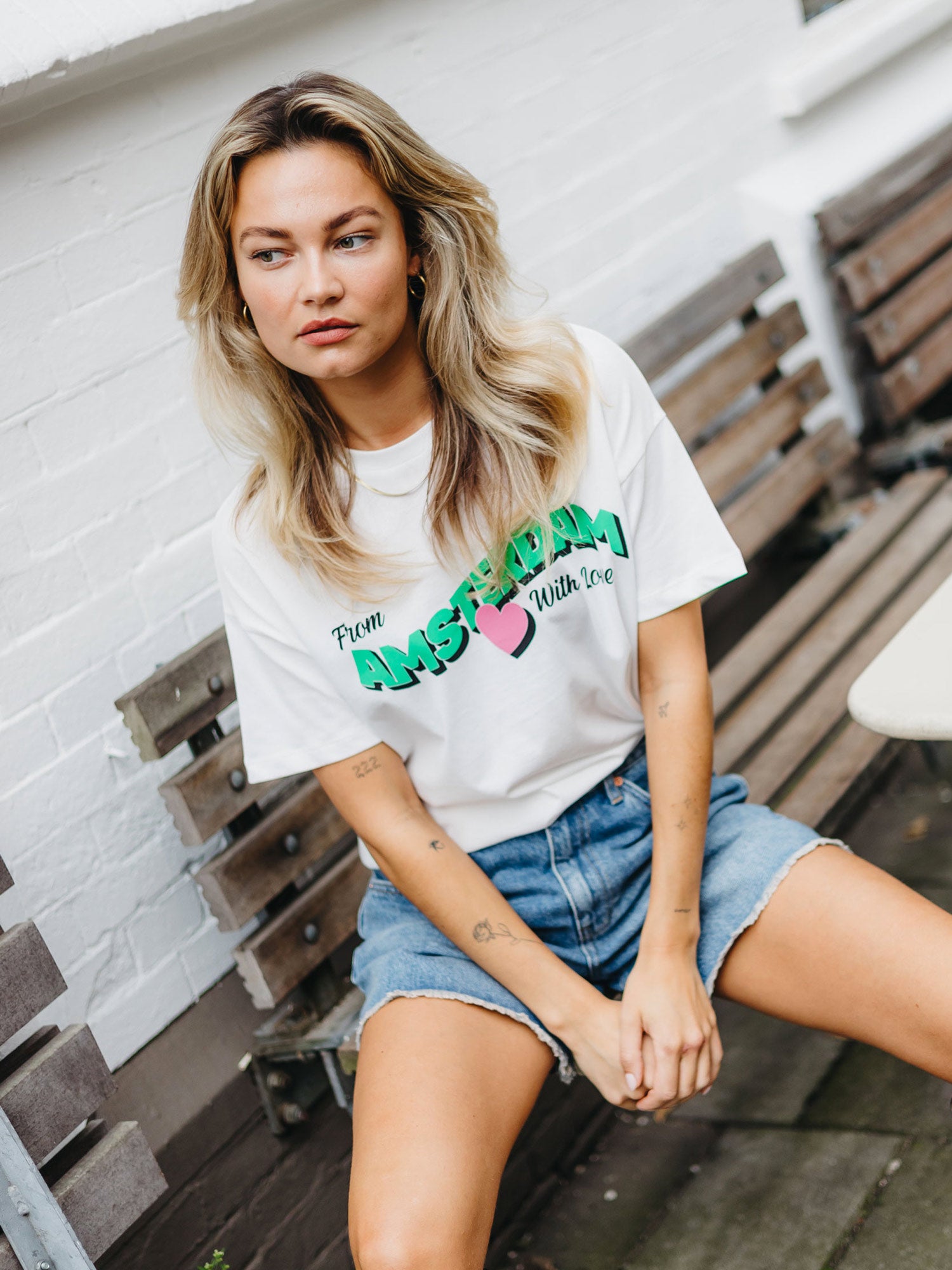 Tshirt met graphic | Off White