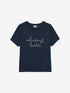 Always Late Tshirt | Black Iris