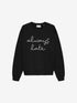 Always Late Sweater | Black