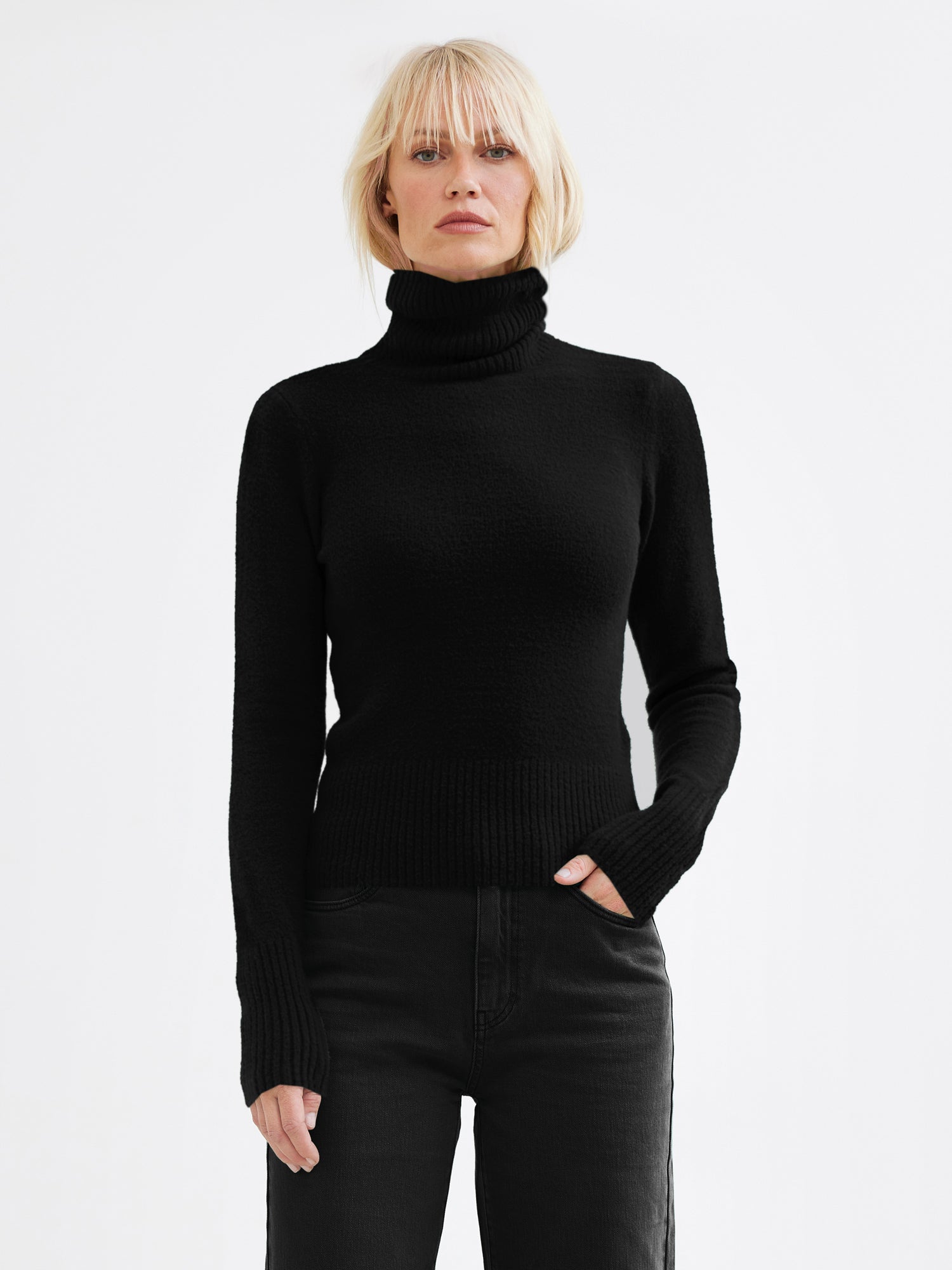 Knitted sweater Namara | Black