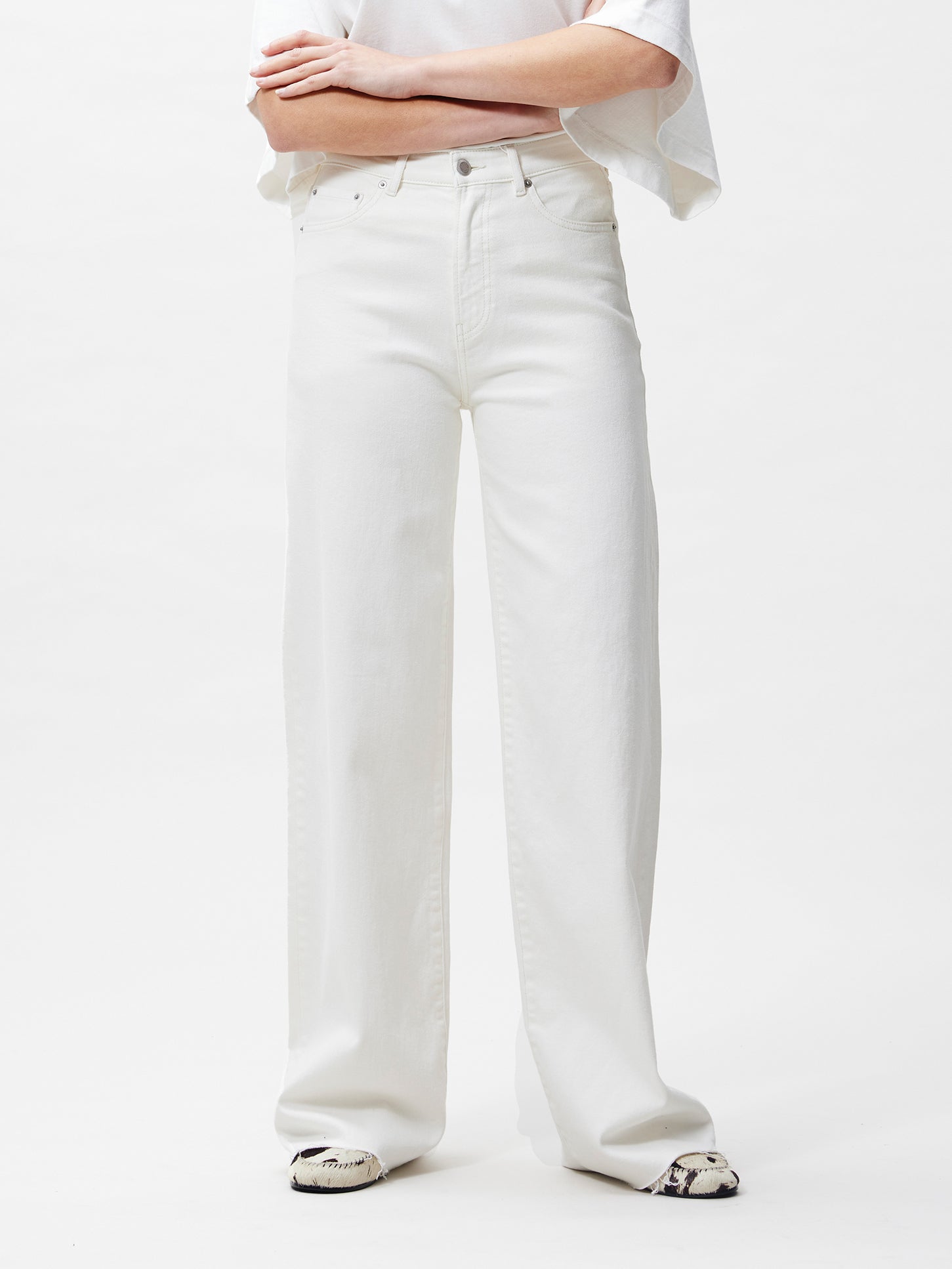 Loose fit jeans | Star White