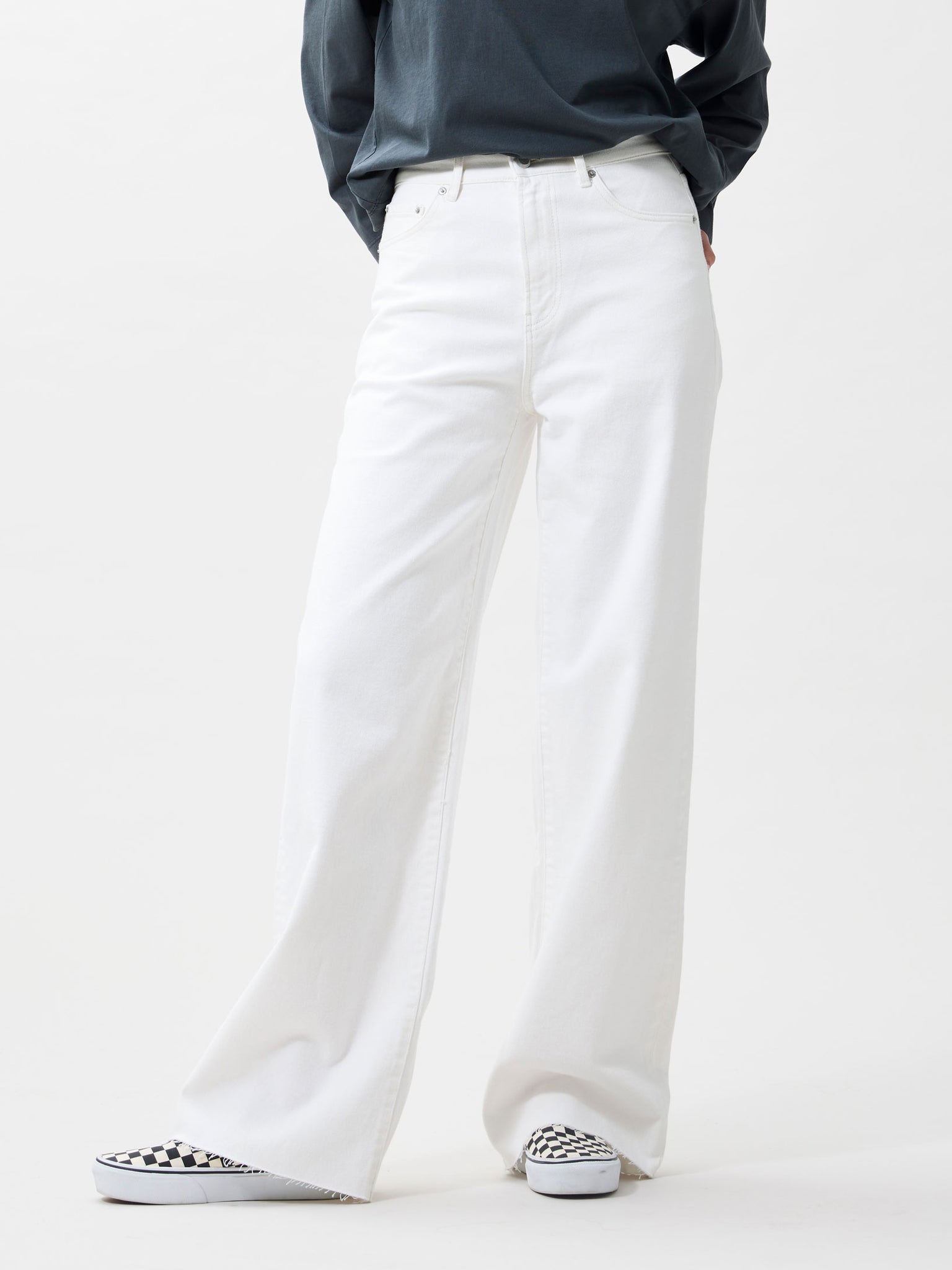 Loose fit jeans | Star White