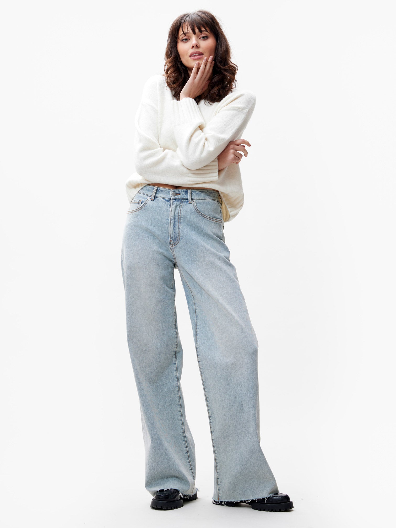 Loose fit jeans | Blue