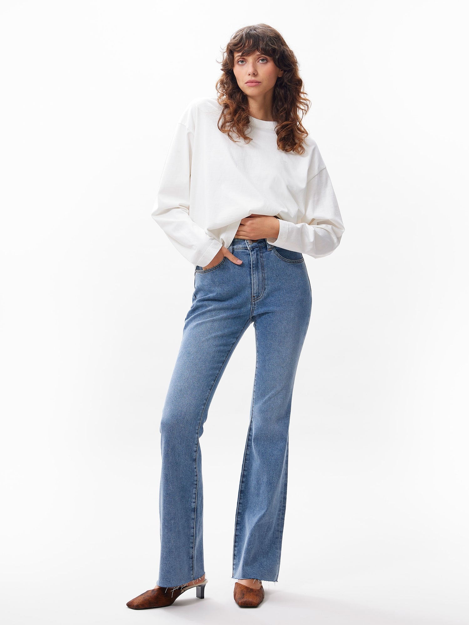 Jeans Flare | True Blue