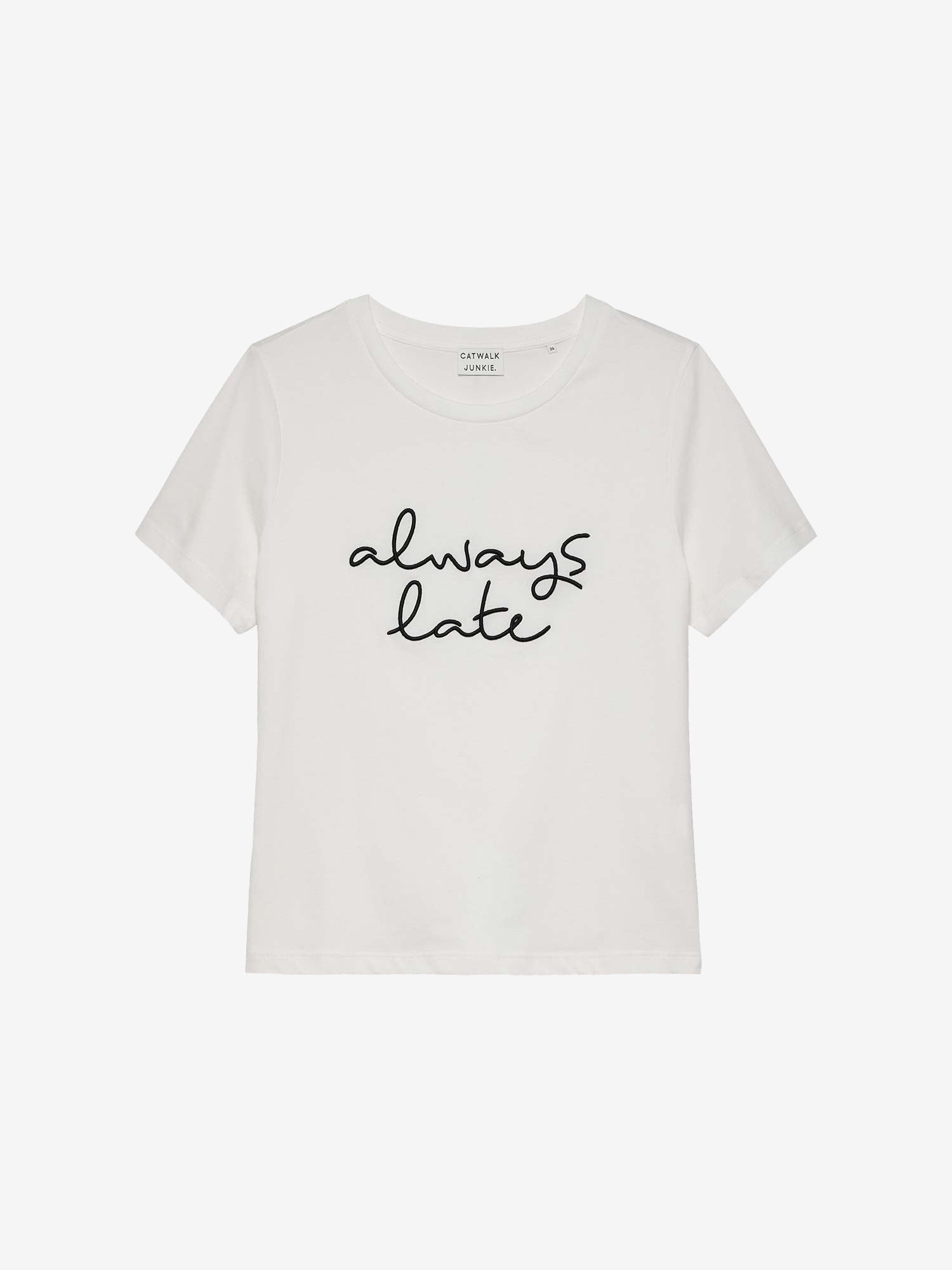 Tshirt Always Late | Off White