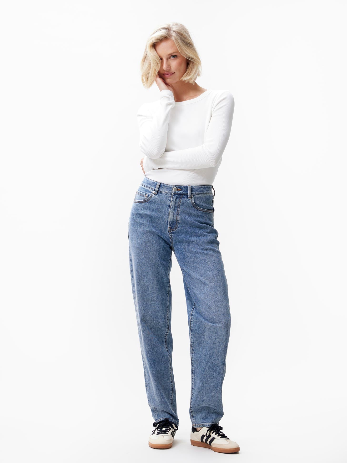 Jeans Barrel | True Blue