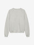 Graphic sweater | Grey Melange