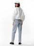 Blouse met tuck in effect | Off White