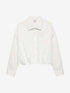 Blouse met tuck in effect | Off White