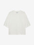 Loose fit Tshirt met strass | Off White