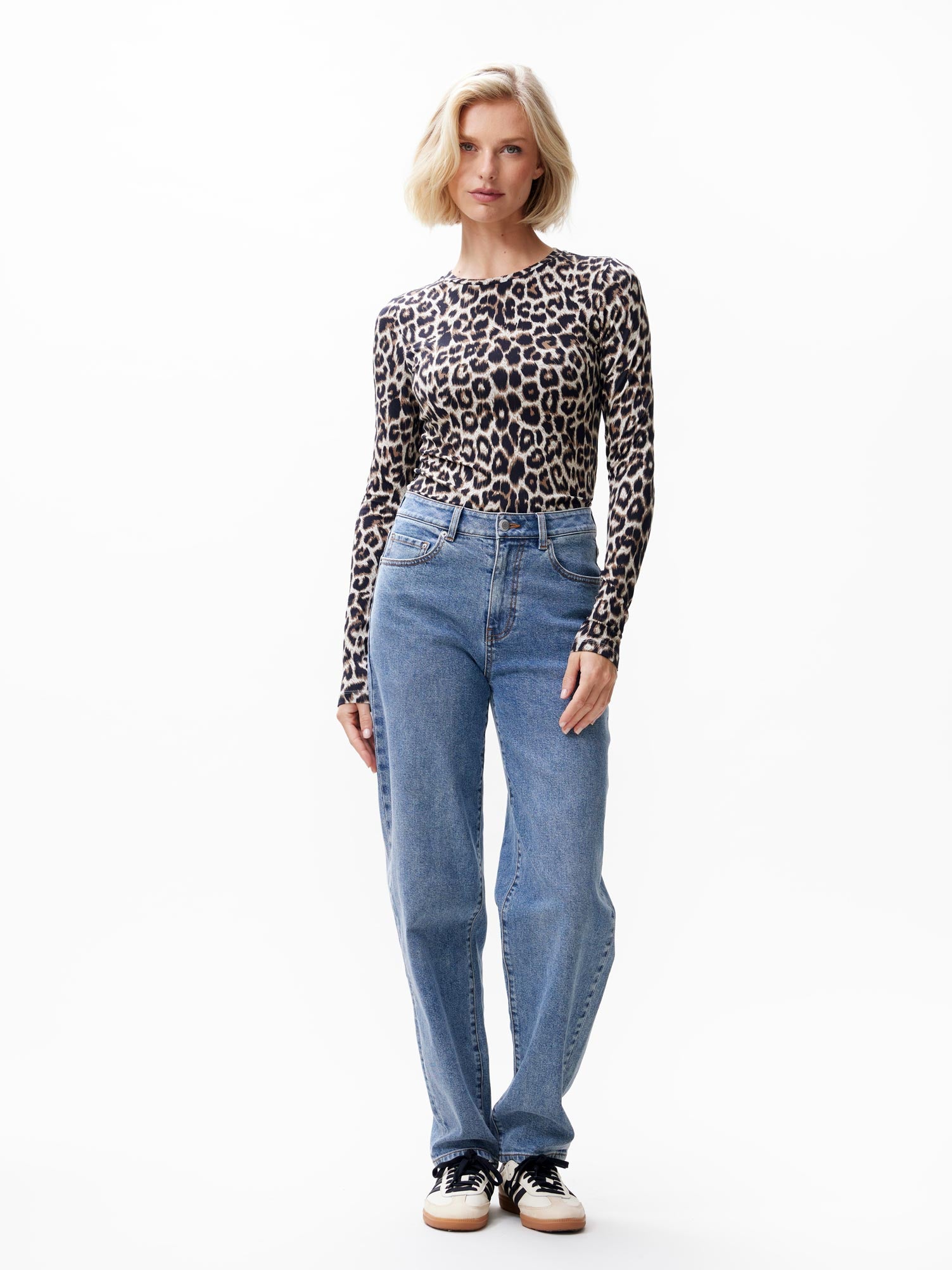 Leopard long sleeve | Hummus