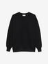 relaxed sweater | Black