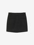 Short skirt | Dark Grey Melange