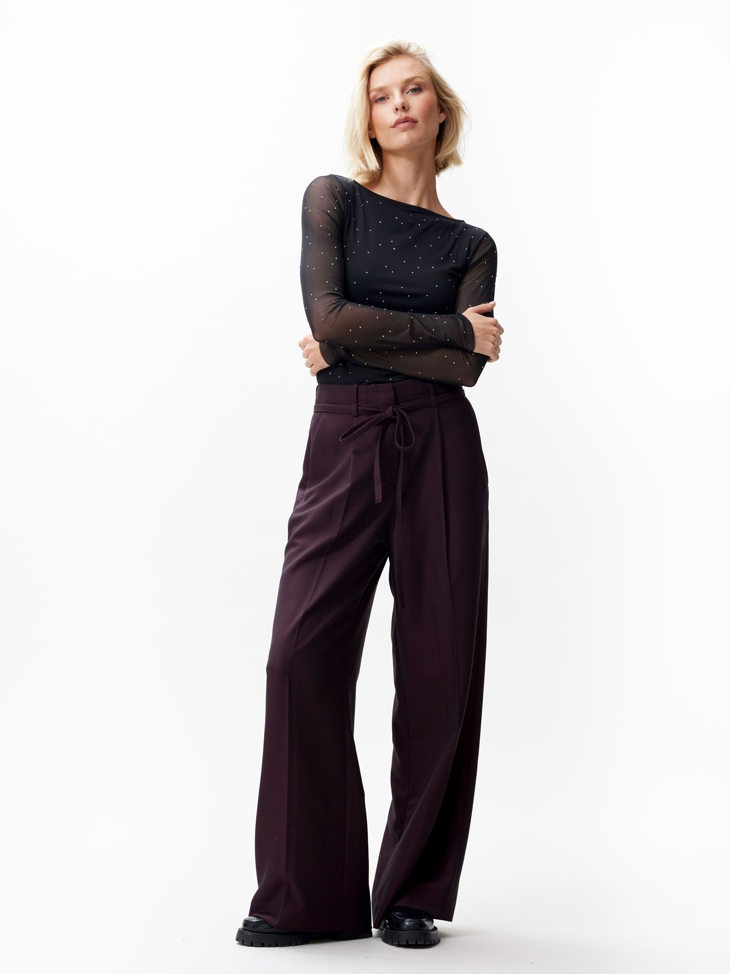 Wide leg trousers | Winetasting