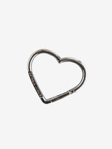 Heart carabiner | Silver