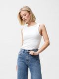 Singlet made of ribbed fabric | OffWhite