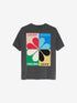 Tshirt met graphic | Carbon