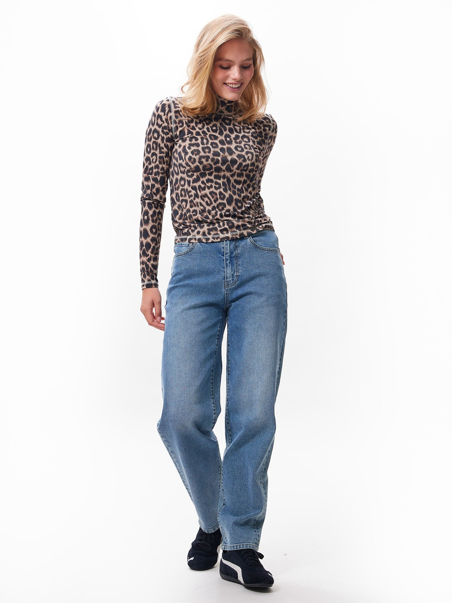 Longlseeve met leopard dessin | Sesame