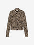 Longlseeve met leopard dessin | Sesame