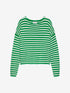 Gebreide trui soft stripe | Jelly Bean