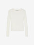 Fine ribbed knit | Off White