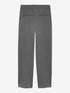 Tapered  trousers | Dark Grey Melange