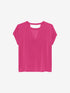Tshirt met open rug detail | Pink Lemonade