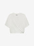 Wrap Tshirt | Off White