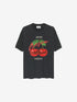 Oversized Tshirt met graphic | Dark Grey