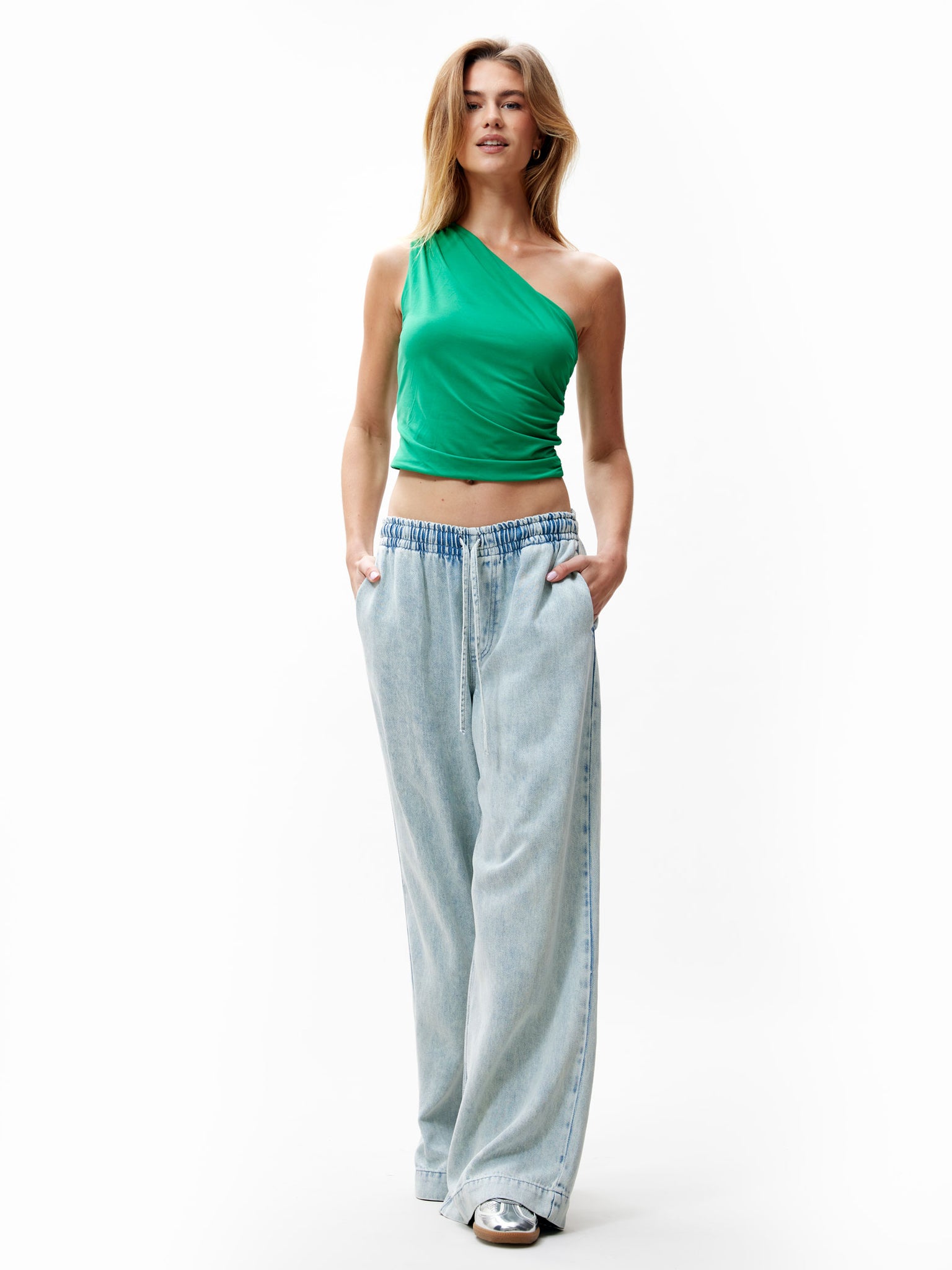 Asymetric smock top | Jelly Bean