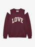 Graphic sweater met shouder opening | Winetasting
