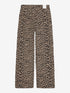 Tailored leopard jeans | Gray Morn