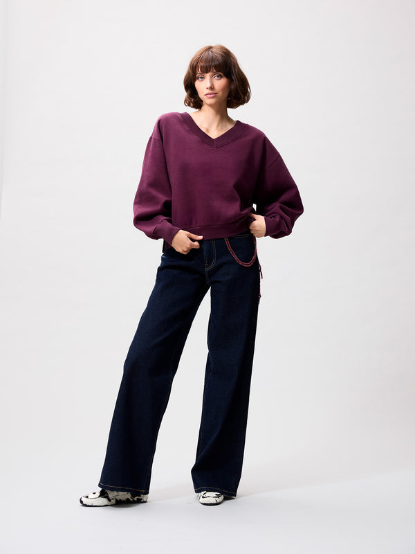 Sweater with Vneck | Winetasting