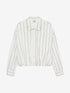 Blouse met tuck in effect | Off White