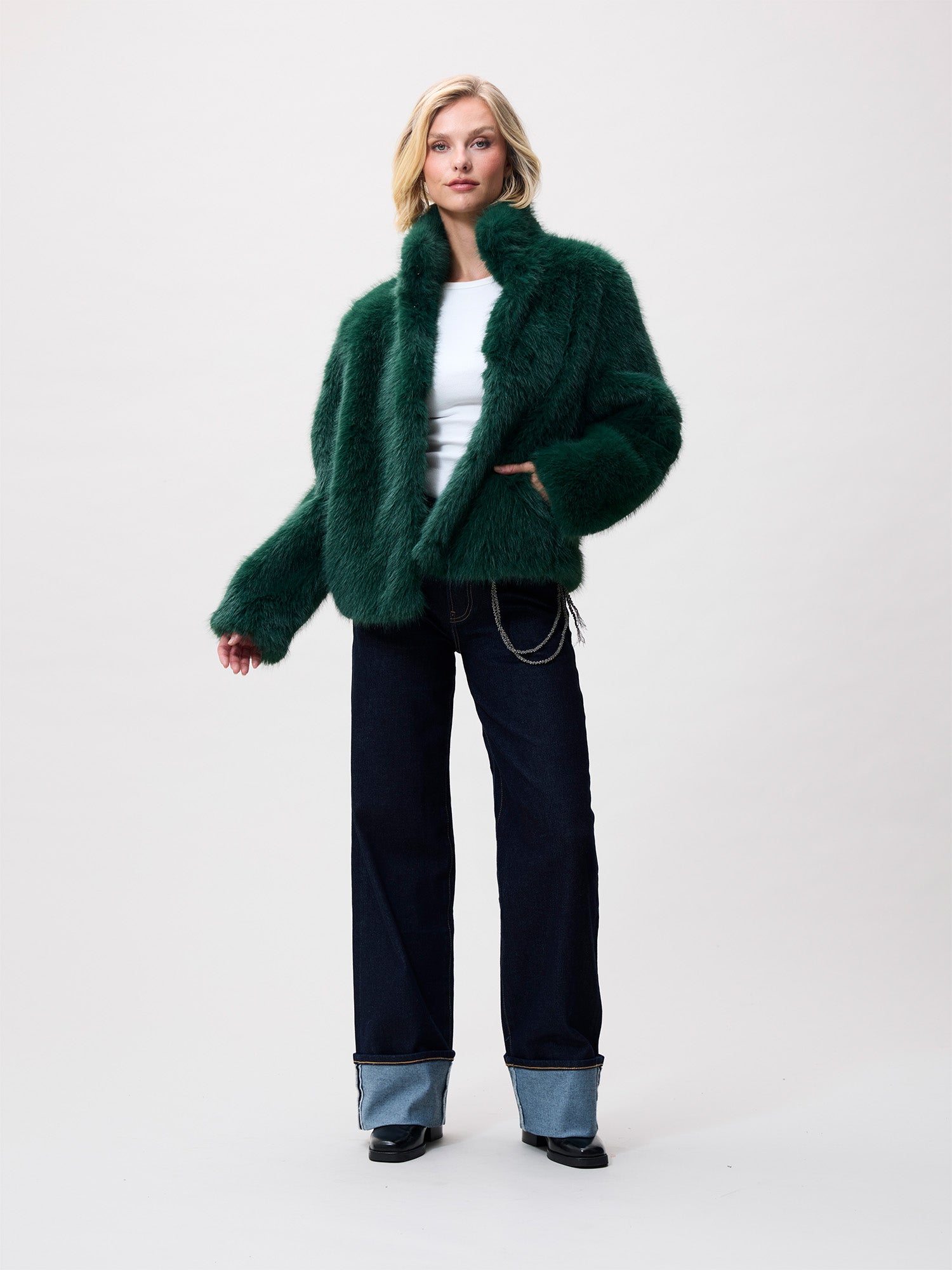 Fur jacket | Pine Forest